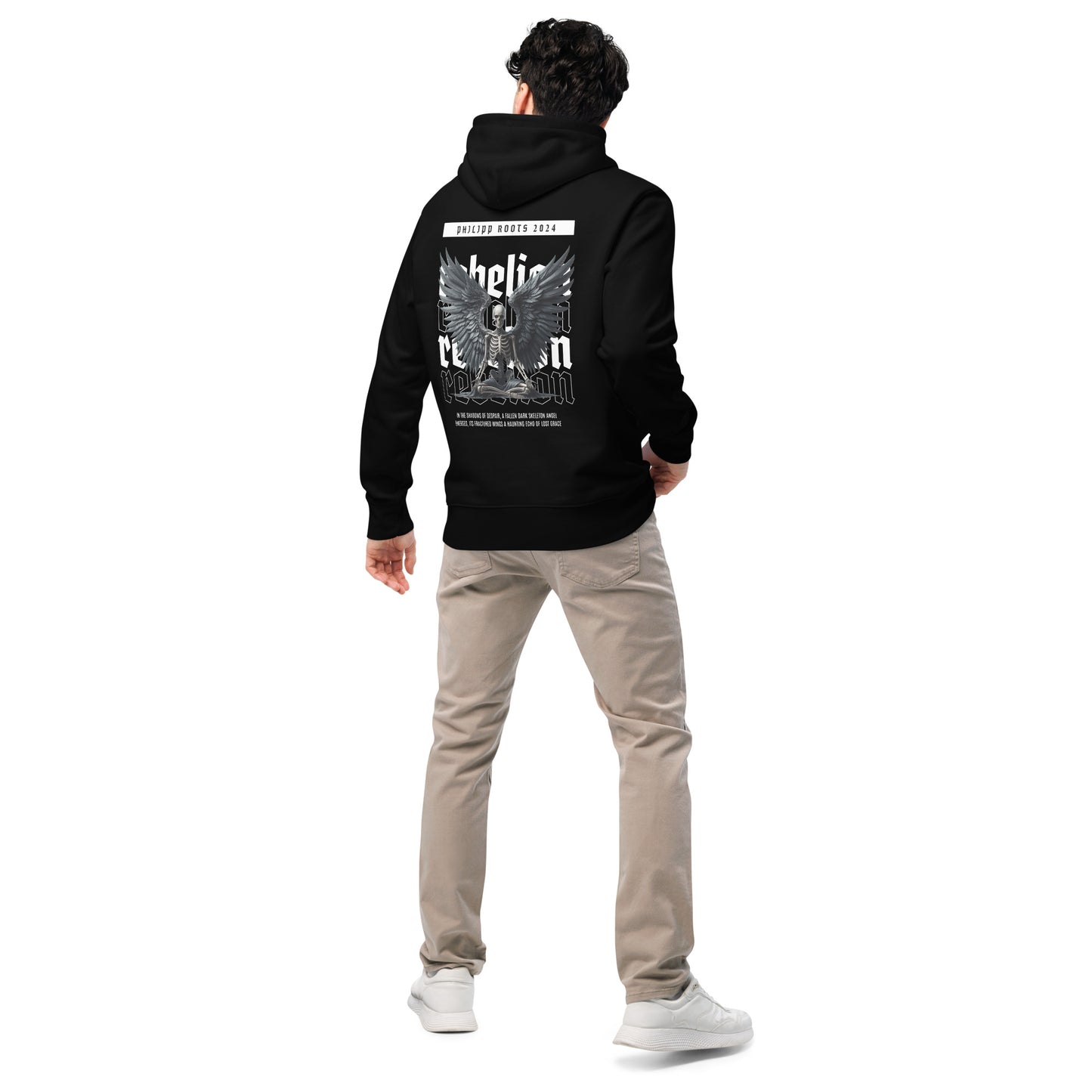 PR Kapuzenpullover Rebelion Skull