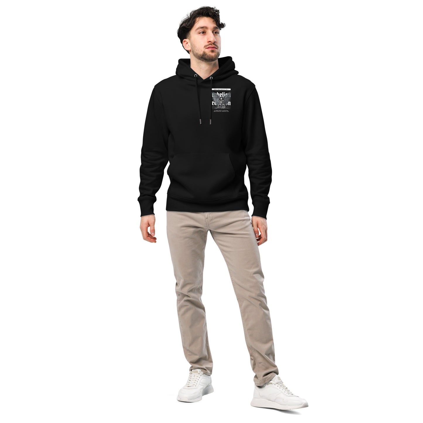 PR Kapuzenpullover Rebelion Skull