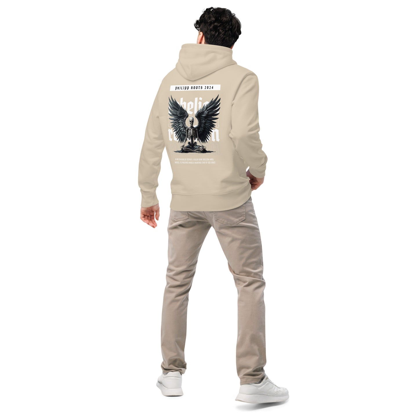 PR Kapuzenpullover Rebelion Skull