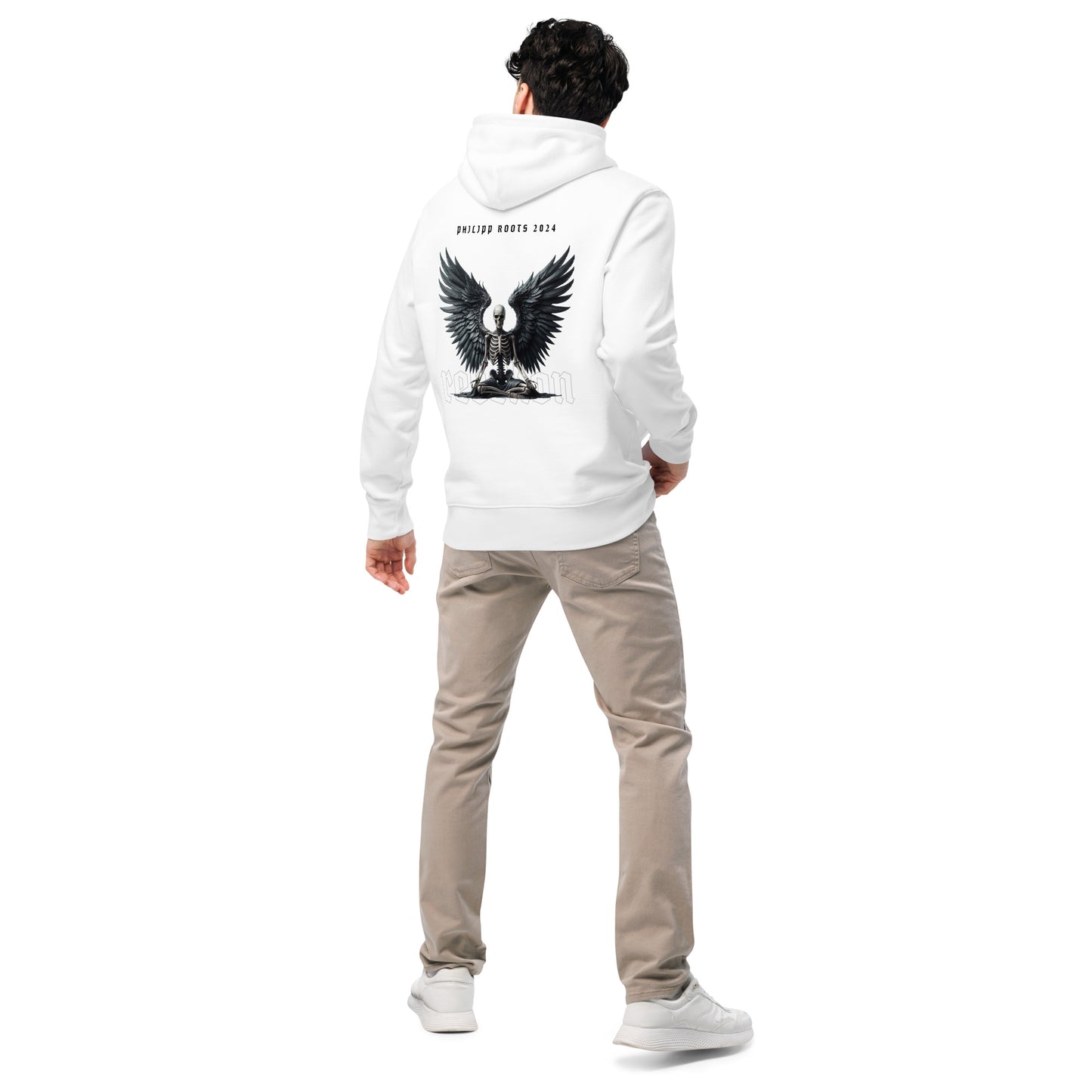 PR Kapuzenpullover Rebelion Skull